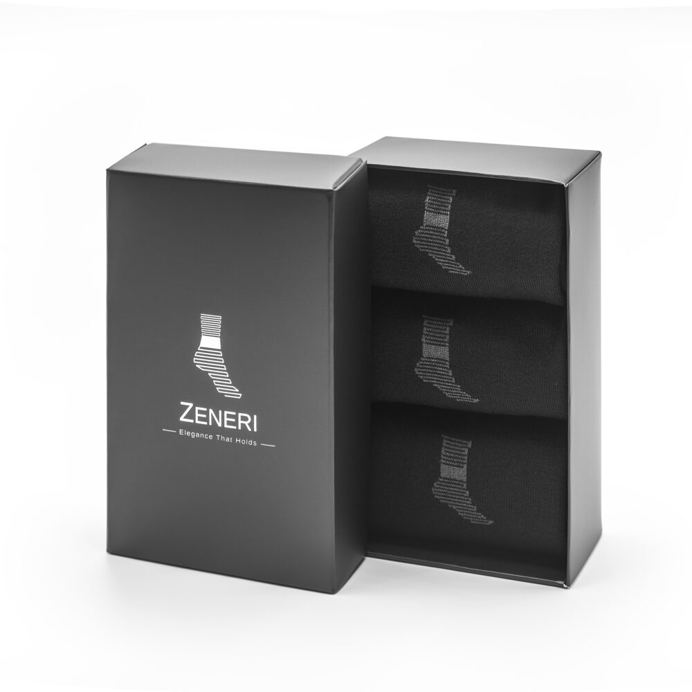 Zeneri Premium Business Socks Three-Pack
